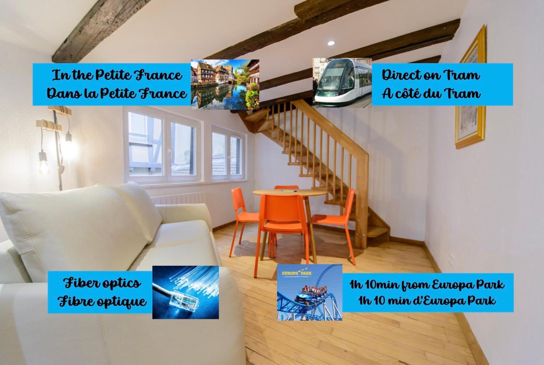 شقة Cosy & Quiet Flat In Historical Lively Center Of ستراسبورغ المظهر الخارجي الصورة
